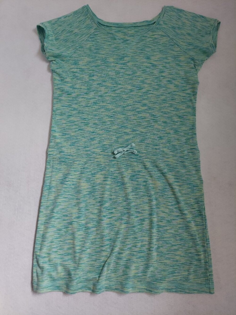 Columbia Green Space Dye Short Sleeve Dress Size M
